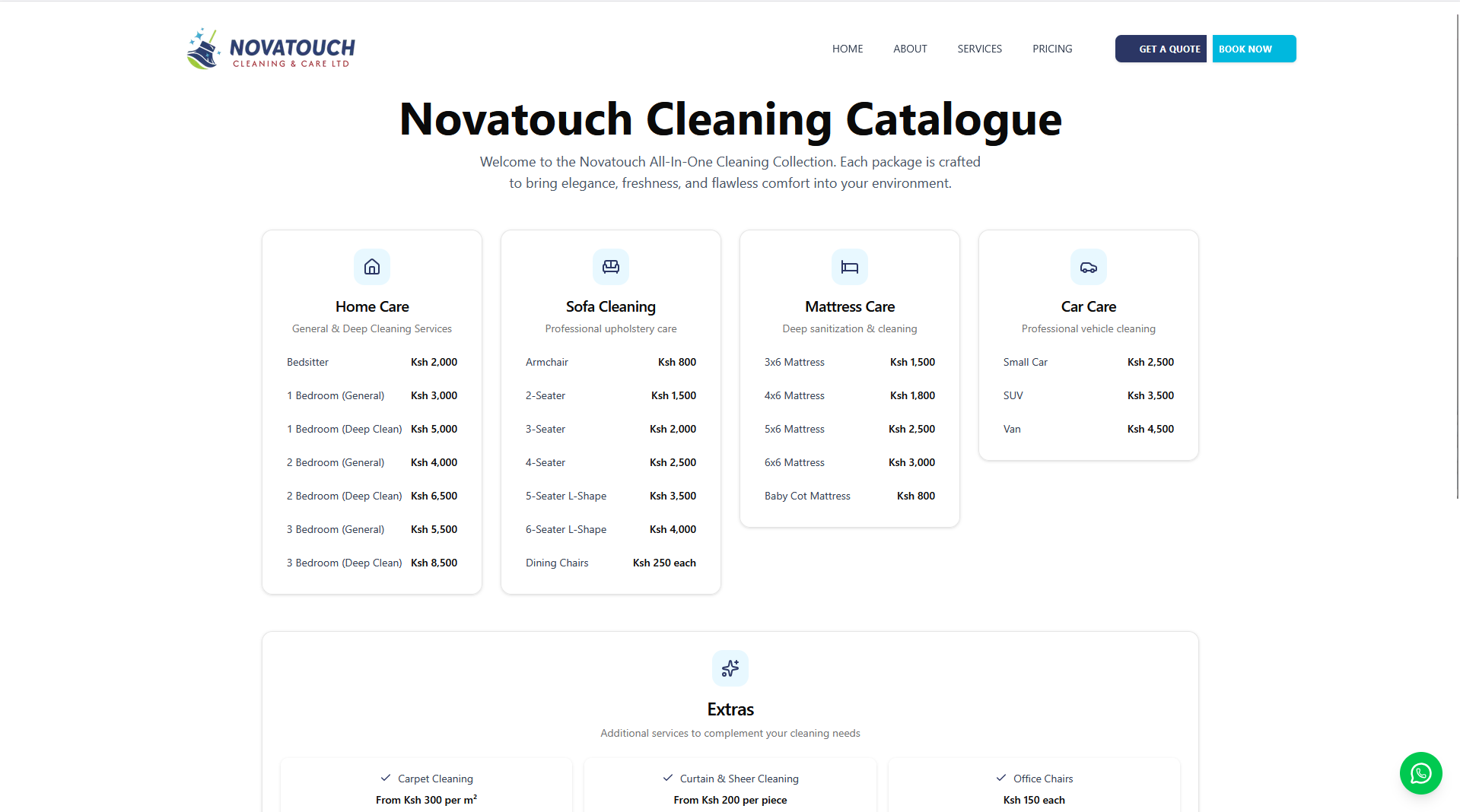 Novatouch Catalog
